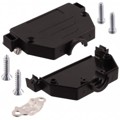 09670500442 - CONN BACKSHELL 50POS 180DEG BLK