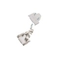 ACOV-SUB-15MB27 - CONN BACKSHELL 15POS 35DEG SHLD