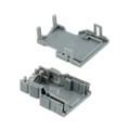 FI-20-CV2(50) - CONN BACKSHELL 20POS 180DEG GRAY