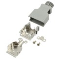 10314-3210-003 - CONN BACKSHELL 14POS 180DEG SHLD