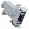 1688353 - CONN BACKSHELL 9POS 45DEG GRAY
