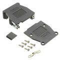 16-001820E - CONN BACKSHELL 15P 90/180DEG BLK