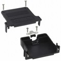 165X13399XE - CONN BACKSHELL 37POS 180DEG BLK