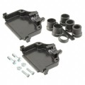 5748678-5 - CONN BACKSHELL 50POS 180DEG BLK