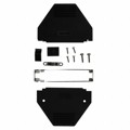 165X11309XE - CONN BACKSHELL 37P 45/180DEG BLK