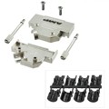 5-1478763-3 - CONN BACKSHELL 25POS 45DEG SHLD