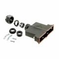 09670370439 - CONN BACKSHELL 37POS 180DEG BLK
