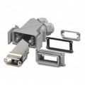 1689158 - CONN BACKSHELL 9P 45DEG SHLD GRY