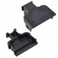 2-552076-1 - CONN BACKSHELL 24POS 180DEG BLK