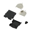 DH-37-CT2B - CONN BACKSHELL 37POS 180DEG SHLD