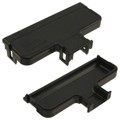 569025-1 - CONN BACKSHELL 64POS 180DEG BLK
