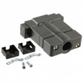 1731100018 - CONN BACKSHELL 25POS 180DEG BLK