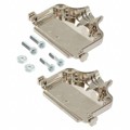 747100-5 - CONN BACKSHELL 37POS 180DEG SHLD