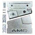 749202-3 - CONN BACKSHELL 50POS 75DEG SHLD