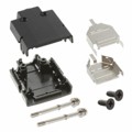 DH-17-CV1B - CONN BACKSHELL 17POS 180DEG SHLD