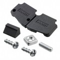 5206390-1 - CONN BACKSHELL 25P 45/180DEG BLK