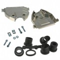 3357-6237-1C - CONN BACKSHELL 37POS 180DEG SHLD