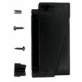 165X10479XE - CONN BACKSHELL 50POS 90DEG BLACK