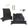 950-025-010R011 - CONN BACKSHELL 25POS 60DEG GRAY