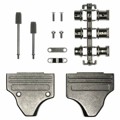 953-025-030R121 - CONN BACKSHELL 25POS 35DEG SHLD