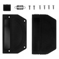 955-037-010R011 - CONN BACKSHELL 37P 45/180DEG BLK
