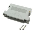 3485-2400R - CONN BACKSHELL 37POS 180DEG GRAY