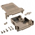 165X13539X - CONN BACKSHELL 25POS 45DEG SHLD
