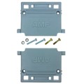 745081-1 - CONN BACKSHELL 37P 90/180DEG GRY
