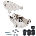748677-2 - CONN BACKSHELL 15POS 180DEG SHLD