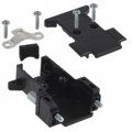 975-009-010R011 - CONN BACKSHELL 9POS 180DEG BLACK