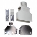176793-4 - CONN BACKSHELL 26POS 180DEG SHLD