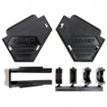 745306-1 - CONN BACKSHELL 25P 90/180DEG BLK