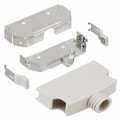 176793-8 - CONN BACKSHELL 68POS 180DEG SHLD