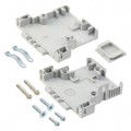 982-025-010R031 - CONN BACKSHELL 25P 90/180DEG GRY