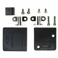 L171370 - CONN BACKSHELL 9POS 180DEG BLACK