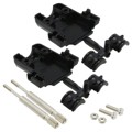 737431-1 - CONN BACKSHELL 15POS 180DEG SILV