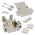 828277-5 - CONN BACKSHELL 15P 45/180DEG SHD
