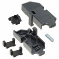 182665-1 - CONN BACKSHELL 9POS 180DEG BLACK