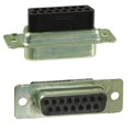 205205-7 - CONN D-SUB HOUSING RCPT 15POS