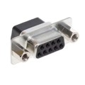 L177RRE09SVF - CONN D-SUB HOUSING RCPT 9POS