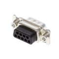 8656O09PLTXLF - CONN D-SUB HOUSING PLUG 9POS