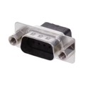 L777RRE09PVFM - CONN D-SUB HOUSING PLUG 9POS