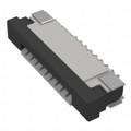 FFC3B07-09-T - 09W, 1.0MM FFC CONN, R/A,BOT CON