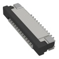FFC3B07-12-T - 12W, 1.0MM FFC CONN, R/A,BOT CON