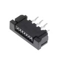 SLW7S-1C7LF - CONN FFC FPC VERT 7POS 1MM PCB