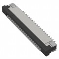 FFC3B07-20-T - 20W, 1.0MM FFC CONN, R/A,BOT CON