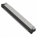 FFC3B07-30-T - 30W, 1.0MM FFC CONN, R/A,BOT CON