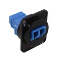 EHLC2 - CONN COUPLER RCPT LC-LC DUPLEX
