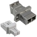 1061271590 - CONN COUPLER RCPT LC-LC DUPLEX
