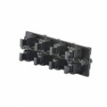 FAPH0812BLMPO - FAP WITH 8 MPO ADAPTERS HORZ, BL